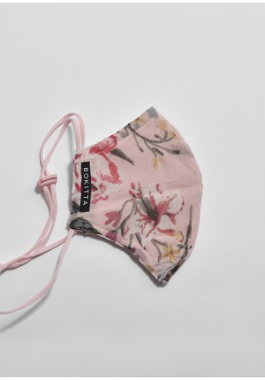 April Showers-Face Mask-Printed Crepe Chiffon