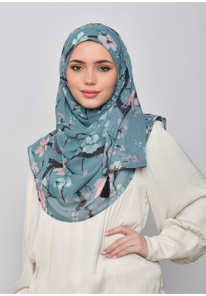 The Tribe-Chic!-Printed Crinkled Chiffon